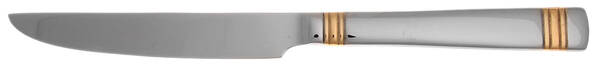Golden Longwood (Stainless) Steak Knife Individual Solid No Serrate HC