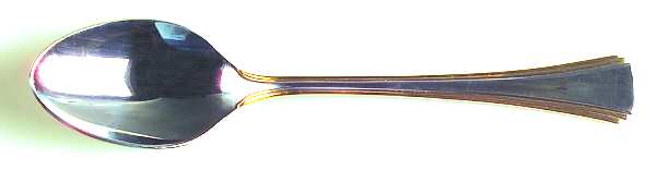 Golden Miro (Stainless-Gold Accent) Place/Oval Soup Spoon