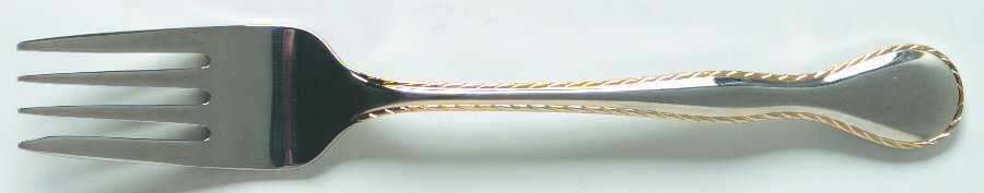 Golden Regatta (Stainless, Gold Accent) Individual Salad Fork