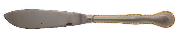 Golden Regatta (Stainless, Gold Accent) Hollow Handle Master Butter Knife