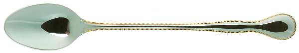 Golden Regatta (Stainless, Gold Accent) Iced Tea Spoon