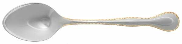 Golden Regatta (Stainless, Gold Accent) Place/Oval Soup Spoon