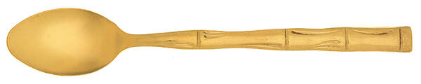 Golden Royal Bamboo (Gold Electroplate) Infant Feeding Spoon HC