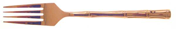 Golden Regal Bamboo (Gold Electroplate) Fork