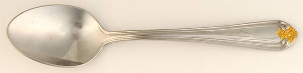 Golden Rosebud (Stainless) Teaspoon