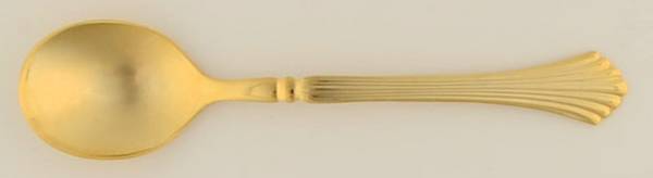 Gold Rosewell (Gold Electroplate) Sugar Spoon