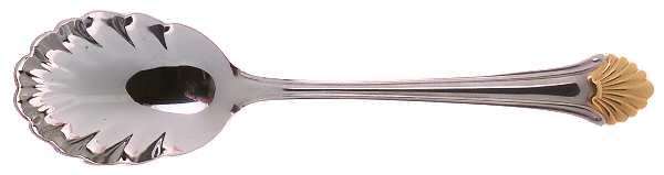 Golden Seafare (Stainless-Gold) Sugar Shell Spoon