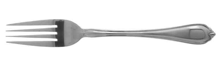 Golden Solange (Stainless, Gold Acct) Fork