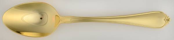 Gold Solange (Gold Electroplate) Place/Oval Soup Spoon