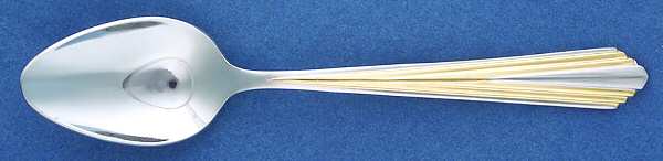 Golden Spire (Stainless, Gold Accent) Teaspoon