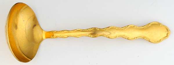 Golden Summertime (Gold Electroplate) Solid Gravy Ladle