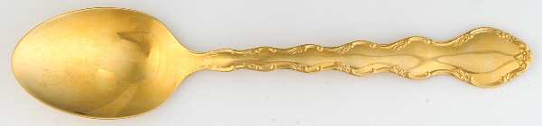 Golden Summertime (Gold Electroplate) Tablespoon (Serving Spoon)