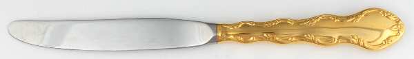 Golden Summertime (Gold Electroplate) Modern Hollow Knife