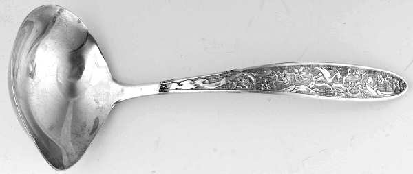 Golden Tree of Life (Sterling, 1974) Solid Gravy Ladle