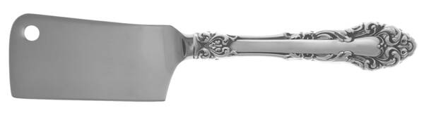 Grande Renaissance (Sterling, 1967) Cheese Cleaver with Stainless Blade HC by Reed & Barton