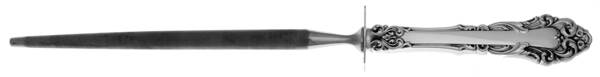 Grande Renaissance (Sterling, 1967) Large Steel Rod Knife Sharpener by Reed & Barton