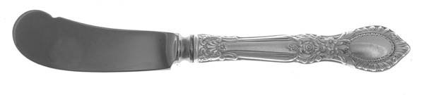 Guildhall (Sterling, 1941, No Monos) Hollow Handle Paddle Butter Spreader (Solid)