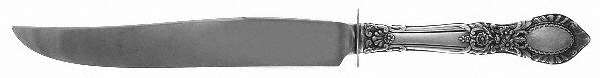 Guildhall (Sterling, 1941, No Monos) Small Steak Carving Knife with Stainless Blade