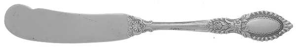 Guildhall (Sterling, 1941, No Monos) Flat Handle Butter Spreader