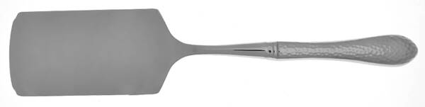Hammered Antique Glossy (Stainless) Lasagna Server with Stainless Blade HC