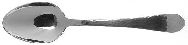 Hammered Antique Glossy (Stainless) Place/Oval Soup Spoon