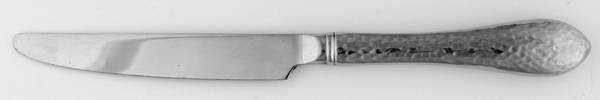 Hammered Antique Glossy (Stainless) New French Hollow Knife