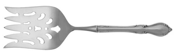 Hampton Court (Sterling, 1964) Fish Serving Fork with Stainless Tines HC
