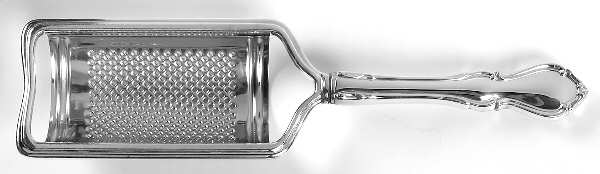 Hampton Court (Sterling, 1964) Cheese Grater with Hollow Handle, Stainless Grater