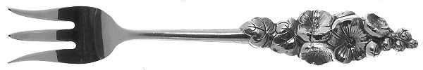 Harlequin (Silverplate 1964) Cocktail/Seafood Fork