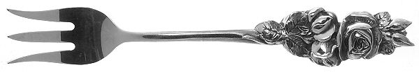 Harlequin (Silverplate 1964) Cocktail/Seafood Fork