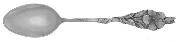 Harlequin (Sterling) Five O'Clock Spoon