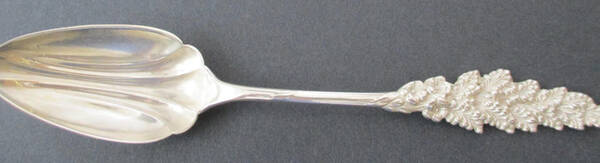 Harlequin (Sterling) Fruit/Orange Spoon
