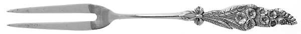 Harlequin (Sterling) Lemon Fork