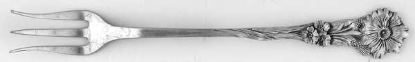 Harlequin (Sterling) Olive Fork