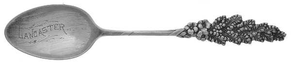 Harlequin (Sterling) Souvenir Spoon (Five O'Clock)
