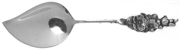 Harlequin (Sterling) Large Solid Jelly Server