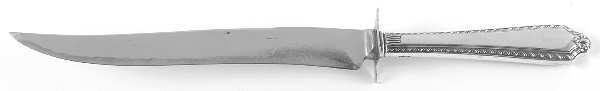 Hawthorne (Sterling, 1934) Large Stainless Blade Roast Carving Knife