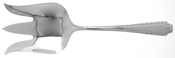 Hawthorne (Sterling, 1934) Solid Salad Serving Fork
