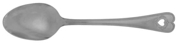 Hearts & Flowers (Stainless) Tablespoon (Serving Spoon)
