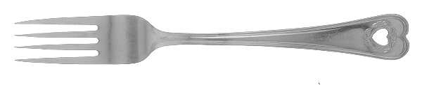 Hearts & Flowers (Stainless) Fork