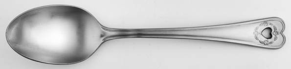 Hearts & Flowers (Stainless) Place/Oval Soup Spoon