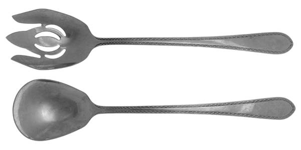 Helena Maria (Stainless) Large Solid Serving Set