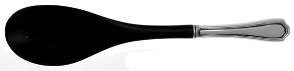 Hepplewhite-Plain (Sterling, 1907, No Monos) Salad Serving Spoon with Plastic Bowl