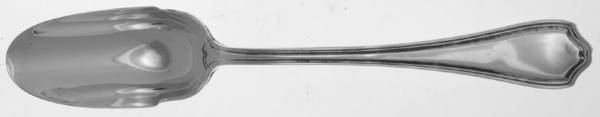 Hepplewhite-Plain (Sterling, 1907, No Monos) Solid Large Cheese Scoop
