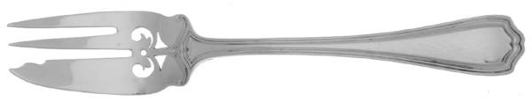 Hepplewhite-Plain (Sterling, 1907, No Monos) Individual Pie Fork