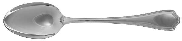 Hepplewhite-Plain (Sterling, 1907, No Monos) Dessert/Oval Soup Spoon