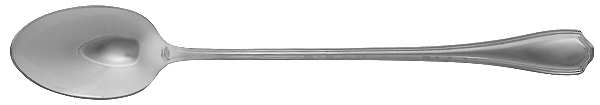 Hepplewhite-Plain (Sterling, 1907, No Monos) Iced Tea Spoon by Reed & Barton