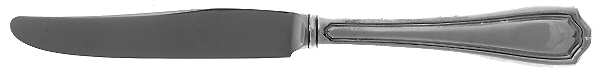 Hepplewhite-Plain (Sterling, 1907, No Monos) Hollow Handle Youth Knife