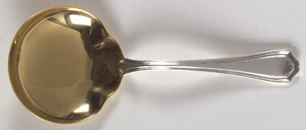 Hepplewhite-Plain (Sterling, 1907, No Monos) Solid Bon Bon Spoon