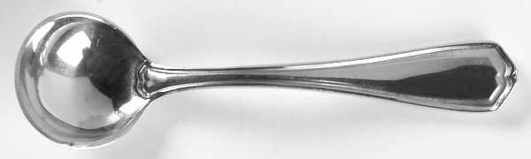 Hepplewhite-Plain (Sterling, 1907, No Monos) Individual Salt Spoon by Reed & Barton